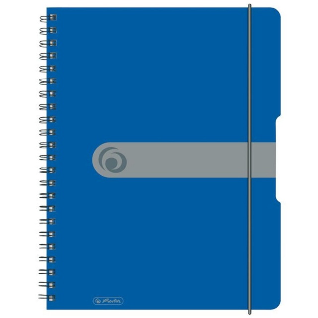 Herlitz spiraalkaustik A4/80 ruuduline Herlitz pl. sinine