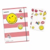 Herlitz kaustik flex A5/40 ruut pl.Smiley Girly
