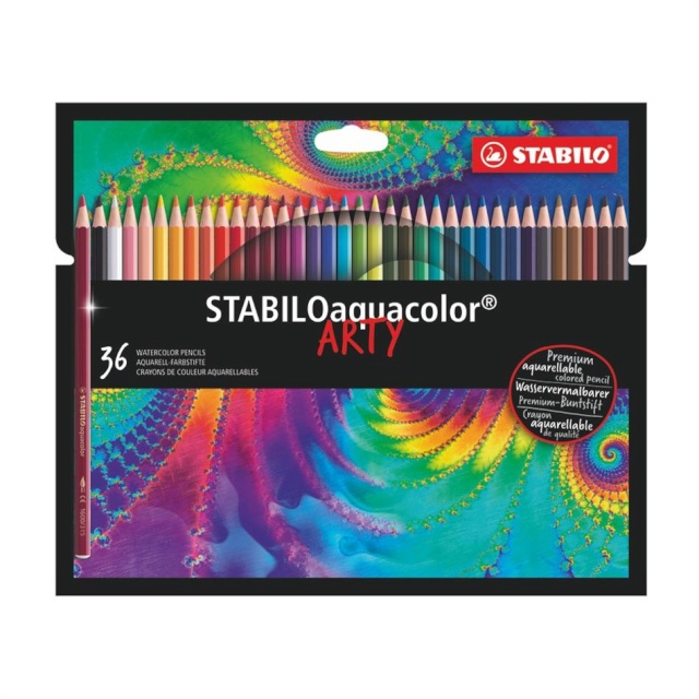 Stabilo akvarellpliiats Stabilo Arty, 36 värvi