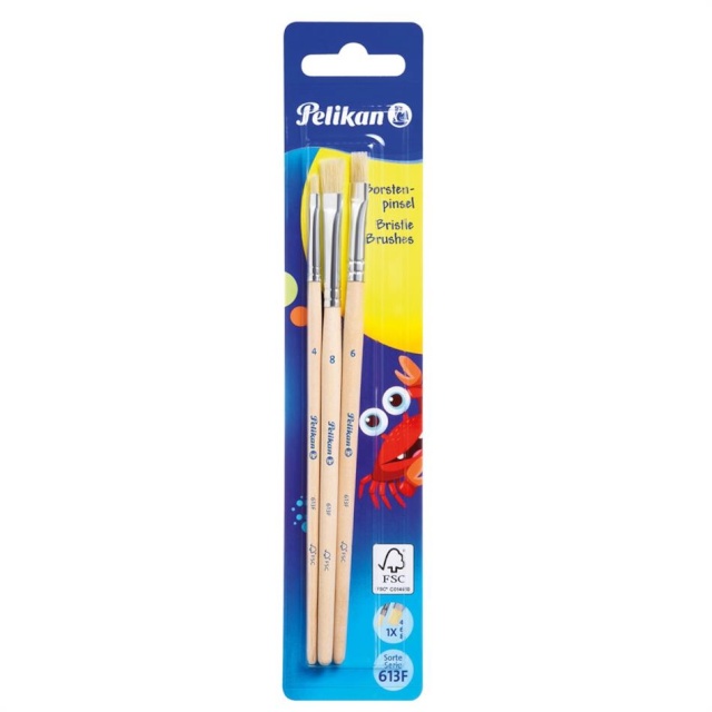 Pelikan pintslid Pelikan - 4/6/8, guašš (bl)