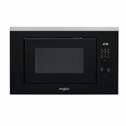 Whirlpool mikrolaineahi integreeritav WMF250G, 25L, 900W, must/roostevaba teras