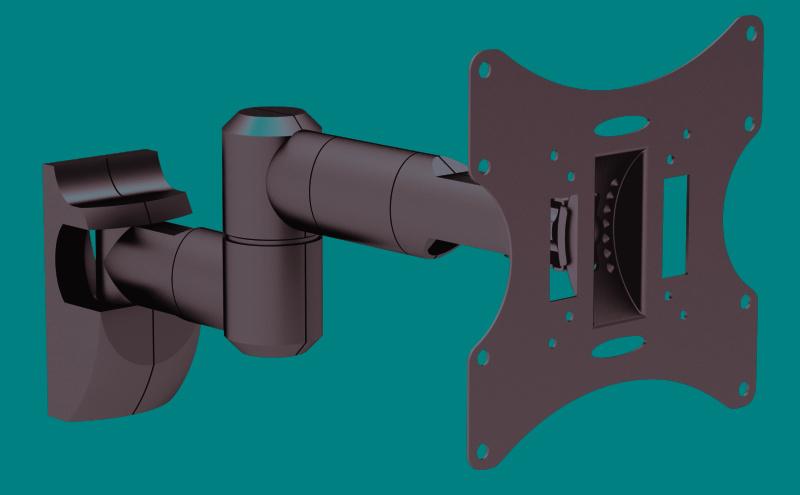 Sunne seinakinnitus LCD-A503K Wall mount Tilt Swivel, 23-42 ", Maximum weight 30 kg, must