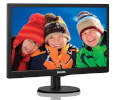 Philips monitor 193V5LSB2/10 18.5" WLED läikiv must