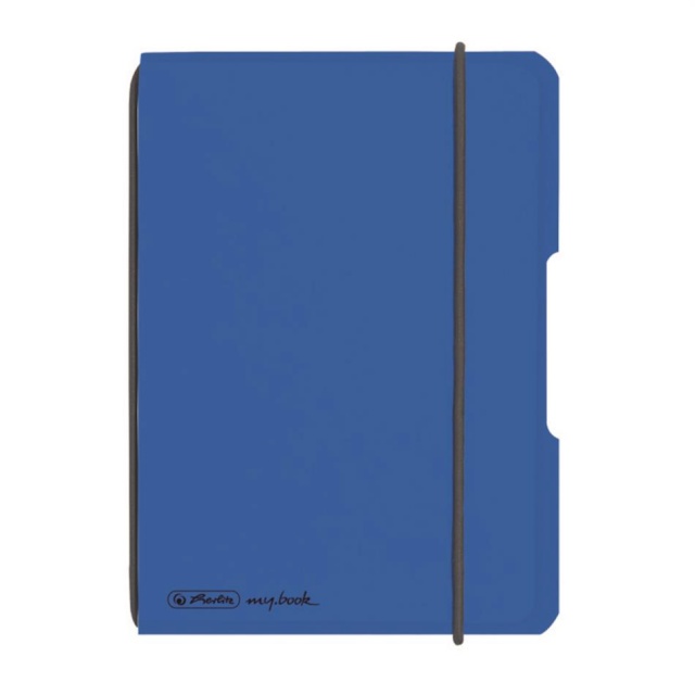 Herlitz kaustik flex A6/40 ruut sinine