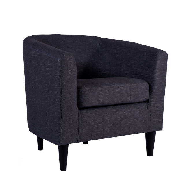 H4Y Tugitool WESTER 76x68,5xH74cm, tumehall kangas