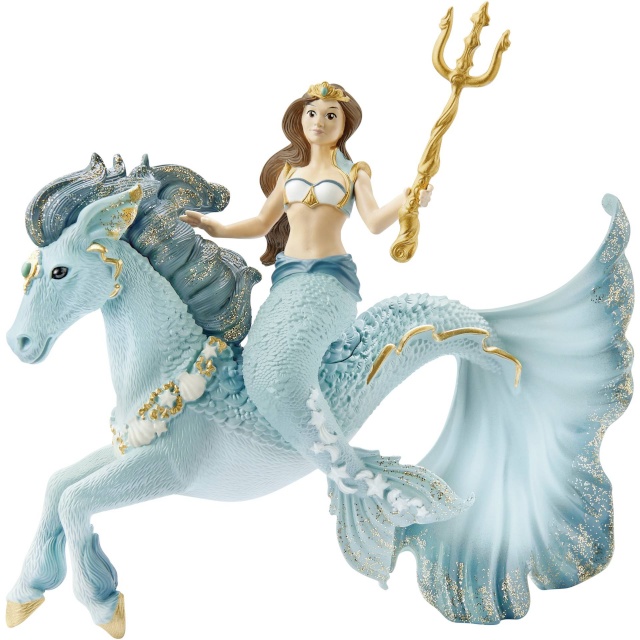 Schleich mängufiguur bayala Mermaid Eyela on underwater Horse 70594