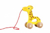 Iwood puidust mänguasi iWood Pull Along Giraffe Wooden