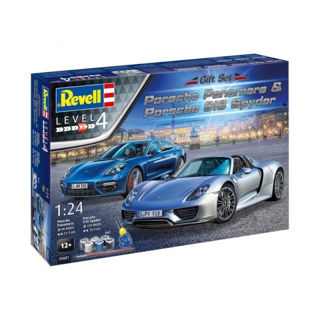 Revell liimitav mudel Gift Set Porsche Set
