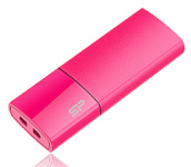 Silicon Power mälupulk 16GB USB 2.0 Ultima U05 roosa