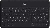 Logitech klaviatuur Keys-To-Go Ultra Portable Keyboard QWERTZ Black