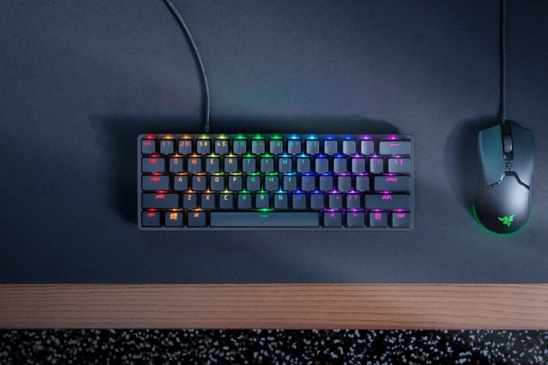 Razer Huntsman Mini, Gaming keyboard, RGB LED light, US, must, Wired