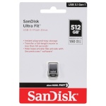 Sandisk mälupulk Cruzer Ultra Fit 512GB USB 3.1 SDCZ430-512G-G46