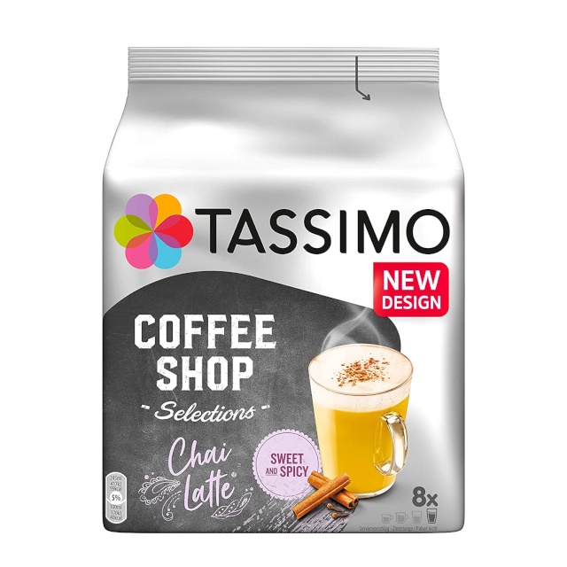 Tassimo kohvikapslid Coffee Shop Selections Chai Latte (Sweet & Spicy), 8tk