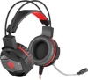Genesis Gaming Headset Neon 350, 2 x 3.5 mm stereo mini-jack, USB, NSG-0943, must, Wired, Built-in microphone