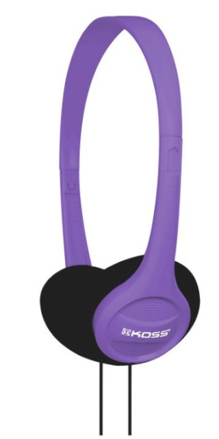 Koss kõrvaklapid KPH7v Headband/On-Ear, 3.5mm (1/8 inch), Violet,