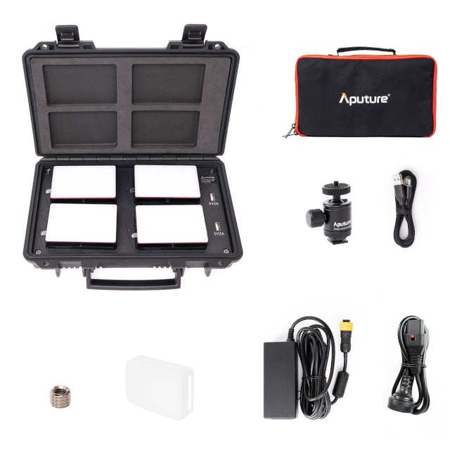 Aputure videovalgusti MC4 Light Travel Kit