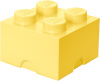 LEGO klotsikast Storage Brick 4 helekollane | 40031741