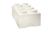 LEGO klotsikast Storage Brick 8 valge | 40041735