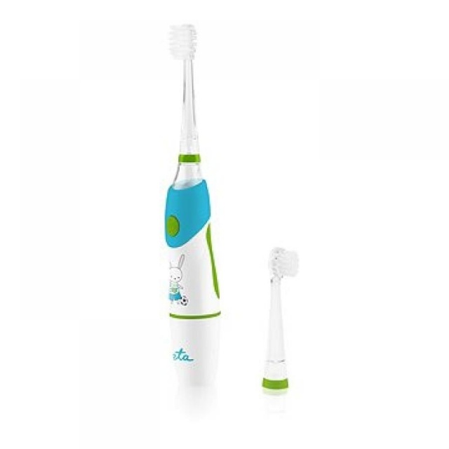 ETA hambahari Toothbrush for kids ETA071090000 Sonetic, Electric, Rechargeable, Sonic technology, Number of brush heads included 2, valge/Light sinine
