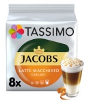 Tassimo kohvikapslid Jacobs Latte Macchiato Caramel, 8tk
