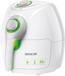 Sencor kuumaõhufritüür SFR3220WH Vita Fryer, 2,6L, valge/roheline