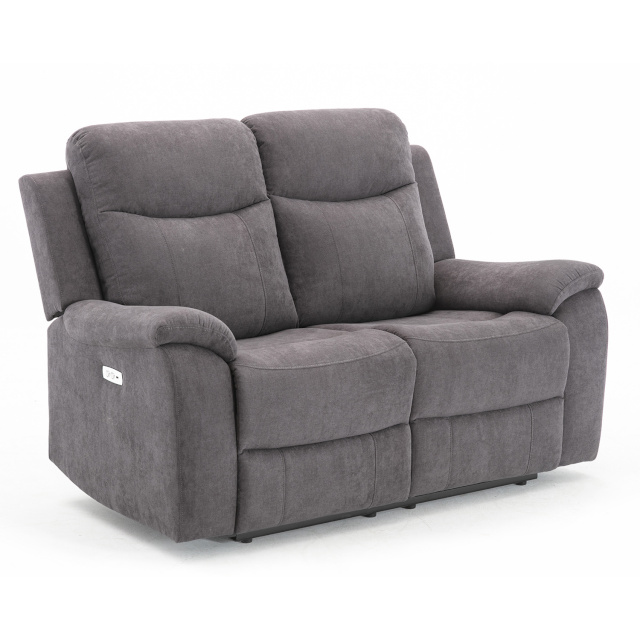 H4Y Diivan MILO 2-kohaline 155x96xH103cm, elektriline recliner, hall