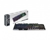 MSI GK50 Elite, Gaming keyboard, RGB LED light, US, Wired, must/hõbedane