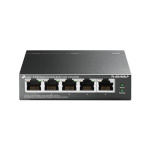 TP-Link TL-SG1005LP Switch Unmanaged, Desktop, 5x10/100/1000Mbps ports, 4xPoE+ports, PSU external,Steel case