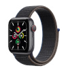 Apple Watch SE GPS + Cellular, 44mm Space Gray Aluminium Case with Charcoal Sport Loop