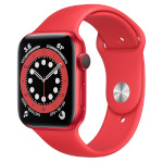 Apple Watch Series 6 GPS + Cellular, 44mm PRODUCT(RED) Aluminium Case with PRODUCT(RED) Sport Band