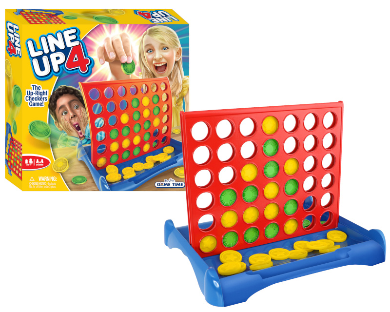 Funville Games FUNVILLE GAMES Line Up 4 mäng, 61136