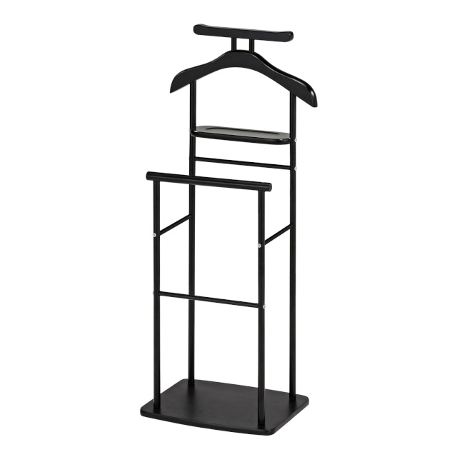 H4Y Ülikonnastange GENT 45x30xH103cm, must