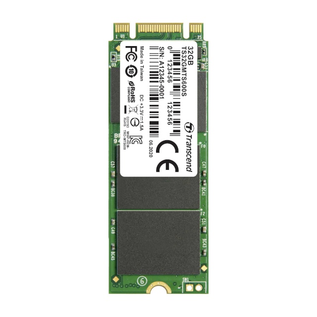 Transcend SSD MTS600S MLC  32GB M.2 SATA III