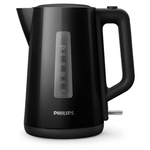 Philips veekeetja HD9318/20 Series 3000 Plastic Kettle, must 