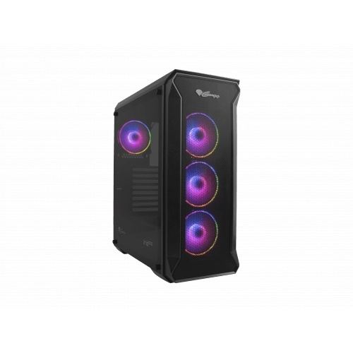 Genesis korpus IRID 505 ARGB Pc case, Midi tower, 2xUSB 3.0, 2xUSB 2.0, 2x Jack, must