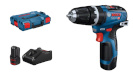 Bosch akutrell GSB 12V-35 Professional + 2x aku GBA 12V 3.0Ah + kandekohver L-BOXX