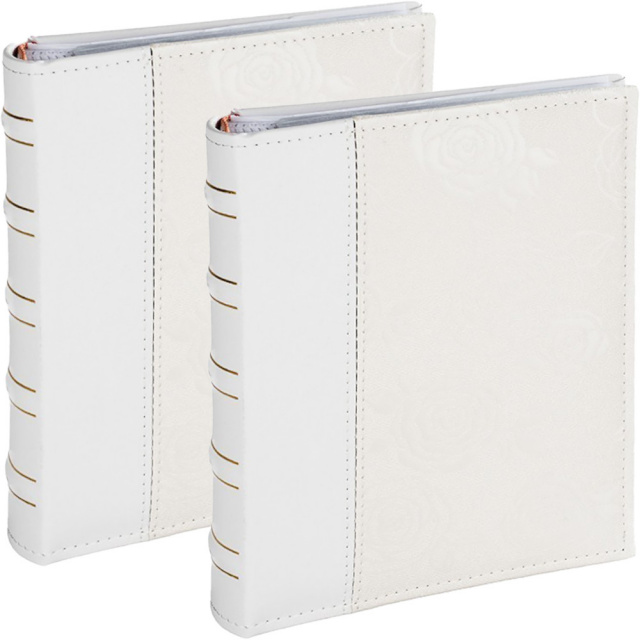 Victoria Collection album B 10x15/200M Rose, valge 2tk