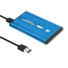 Qoltec kettaboks USB3.0 HDD/SSD 2.5" SATA3 sinine