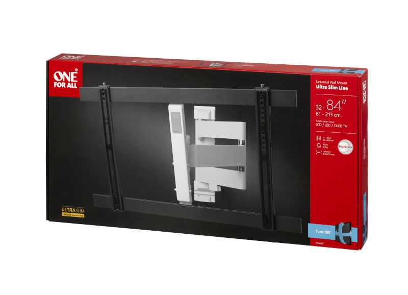 One For All seinakinnitus telerile WM6652 32-90", must