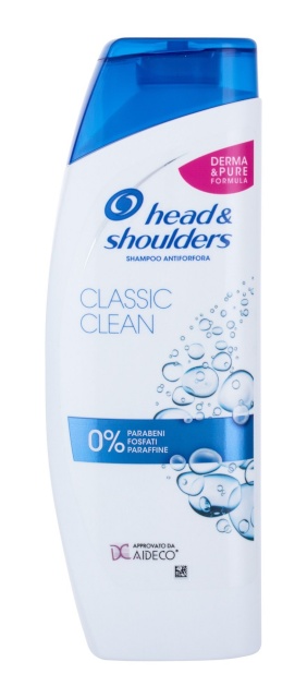 Head & Shoulders šampoon Classic Clean Shampoo 400ml, unisex