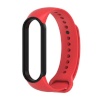 Randmerihm Silicone Replacement Band (Mi Band 6/5/4) punane/must