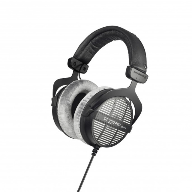 Beyerdynamic Studio kõrvaklapid DT 990 PRO Headband/On-Ear, 3.5 mm and adapter 6.35 mm, must,