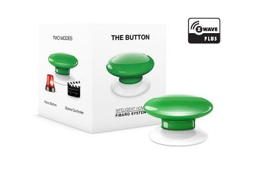 Fibaro häirenupp The Button Z-Wave, roheline