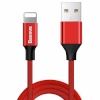 Baseus kaabel Cable Yiven CALYW-A09 (USB 2.0 - Lightning ; 1,8m; punane color)