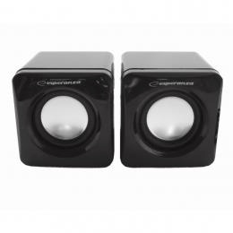 Esperanza kõlarid EP111 loudspeaker 2-way 6 W must
