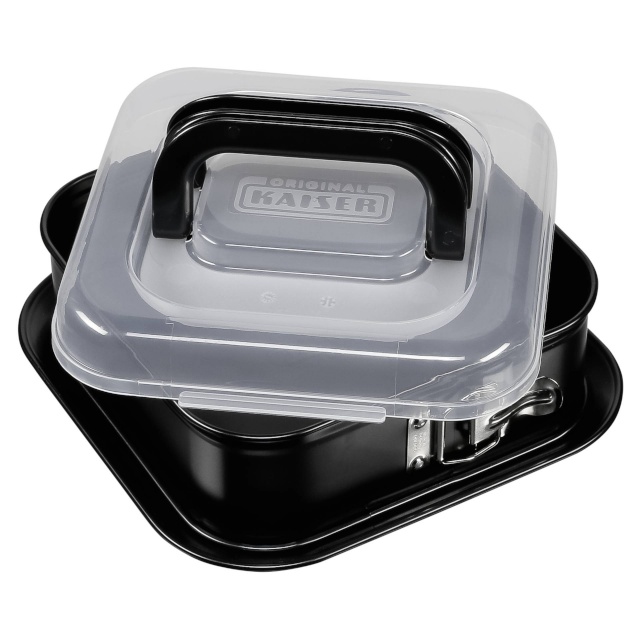 KAISER küpsetusvorm Inspiration springf. pan square 24 x 24cm with cover