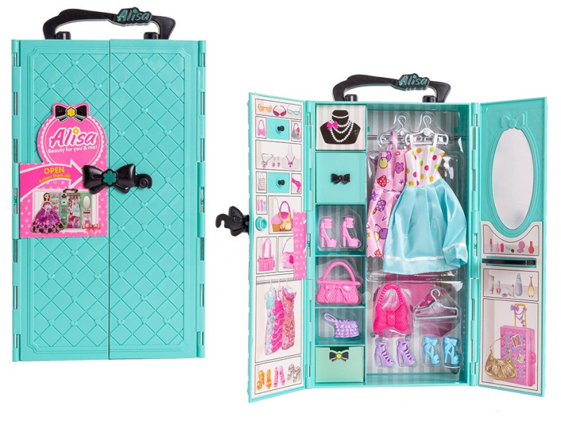 Askato mängunuku garderoob Dressing Room with Equipment, sinine