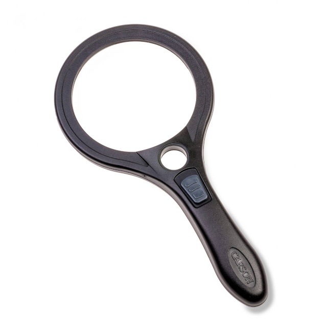 Carson Optical luup COB LED 90mm Magnifier
