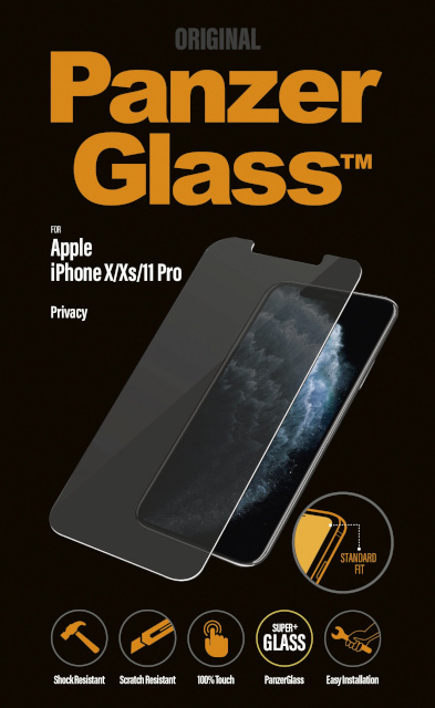 PanzerGlass kaitseklaas Privacy iPhone X/Xs/11 Pro