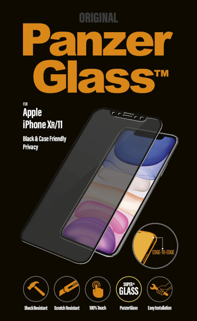 PanzerGlass kaitseklaas Case Friendly Privacy iPhone Xr/11 must